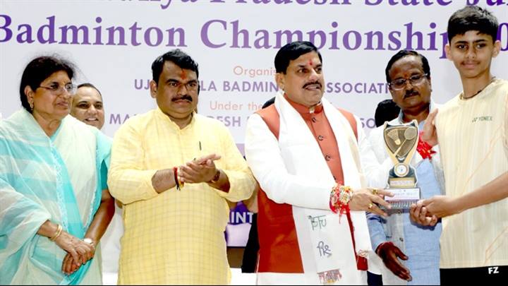 AstroTurf and Pavilion Worth Rs. 50 Crore to Be Developed at Nanakheda Stadium : CM Dr. Yadav